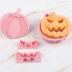 1 Set Pumpkin Stamp Cookie Cutter  Halloween Clay Cutters Biscuit and Sandwich Cutters  Food Grade for Cake