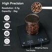 Mini Coffee Scale with Timer for Espresso and Pour Over Coffee, 2kg/0.1g