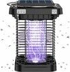 Insect Killer, Solar Charged Electric Mosquito Trap UV Mosquito Trap for Bedroom Dorm Garden Camping