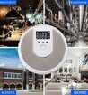 Carbon Monoxide Detector, Carbon Monoxide and Smoke Detector with LCD Display and Voice Warning Alarm