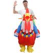 Inflatable Animal Costume Funny Costume for Halloween Christmas Party(Suitable for Height 150-190)