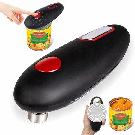 Higher Torque and One Touch Electric Jar Opener Easy Remove Almost Size Lid  with Auto-Off, Powerful Bottle Opener for Arthritic Hands, Automatic Jar