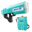 Electric Water Soaker Gun Automatic Squirt Toy Pool Party Beach Outdoor High Capacity 2500ML for Kid Adult Blue