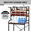 3-Tier Over Toilet Shelf Rack Freestanding Bathroom Organiser Washer Dryer Laundry Storage Shelves Unit Washing Machine Airing Space Saver