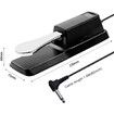 Universal Sustain Pedal for Yamaha Roland Casio Korg Keyboard Piano Foot Pedal for Digital Pianos