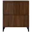 Sideboard Brown Oak 60x35x70 cm Engineered Wood