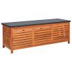 Garden Storage Box 150x50x55 cm Solid Eucalyptus Wood