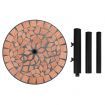 Parasol Base Terracotta Round 12 kg