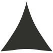 Sunshade Sail Oxford Fabric Triangular 5x7x7 m Anthracite