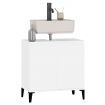 Sink Cabinet White 58x33x60 cm Engineered Wood