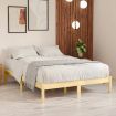 Bed Frame Solid Wood 137x187 Double Size