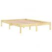 Bed Frame Solid Wood 137x187 Double Size