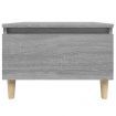 Side Tables 2 pcs Grey Sonoma 50x46x35 cm Engineered Wood