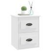 Wall-mounted Bedside Cabinets 2 pcs White 41.5x36x53cm