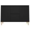 Sideboard Black 103.5x35x70 cm Engineered Wood