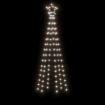 Christmas Tree with Spike Cold White 108 LEDs 180 cm