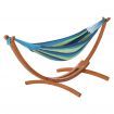 Gardeon Hammock Bed Outdoor Camping Timber Hammock Wooden Stand