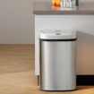 Devanti 50L Sensor Bin Motion Rubbish Automatic Silver