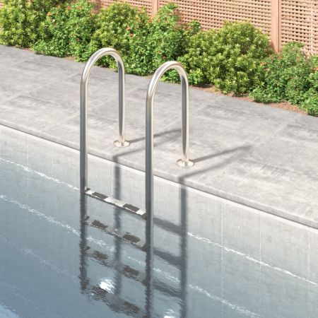Pool Ladder 54x38x184.5 cm 304 Stainless Steel
