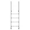 Pool Ladder 54x38x184.5 cm 304 Stainless Steel