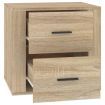 Bedside Cabinet Sonoma Oak 50x39x47 cm