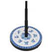 Parasol Base Blue and White Round 12 kg