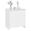 Sideboard White 70x41x75 cm Engineered Wood