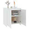 Sideboard White 70x41x75 cm Engineered Wood