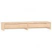 Monitor Stand 100x27x15 cm Solid Wood Pine