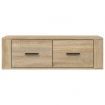 Hanging TV Cabinet Sonoma Oak 80x36x25 cm Engineered Wood