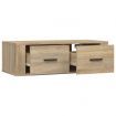 Hanging TV Cabinet Sonoma Oak 80x36x25 cm Engineered Wood