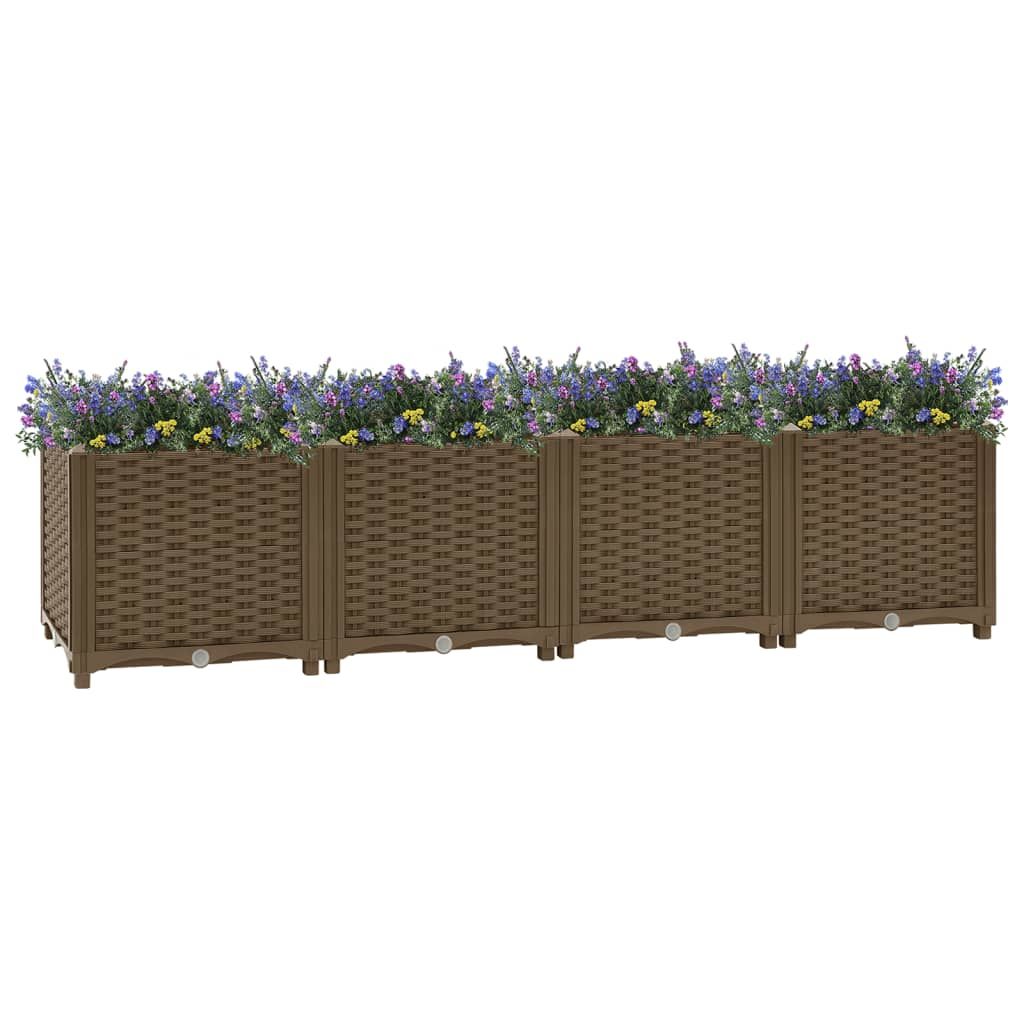 Raised Bed 160x40x38 cm Polypropylene