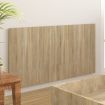 Bed Headboard Sonoma Oak 160x1.5x80 cm Engineered Wood