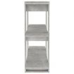 Book Cabinet/Room Divider Concrete Grey 100x30x87 cm