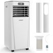 9000 BTU/2600W 3-in-1 Portable Air Conditioner with LED Display