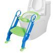 Potty Training Toilet Seat with Adjustable Step for Kids