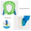 Potty Training Toilet Seat with Adjustable Step for Kids