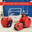 Ladybug Shaped Children Leisure ArmChair with waterproof PVC fabric for Children