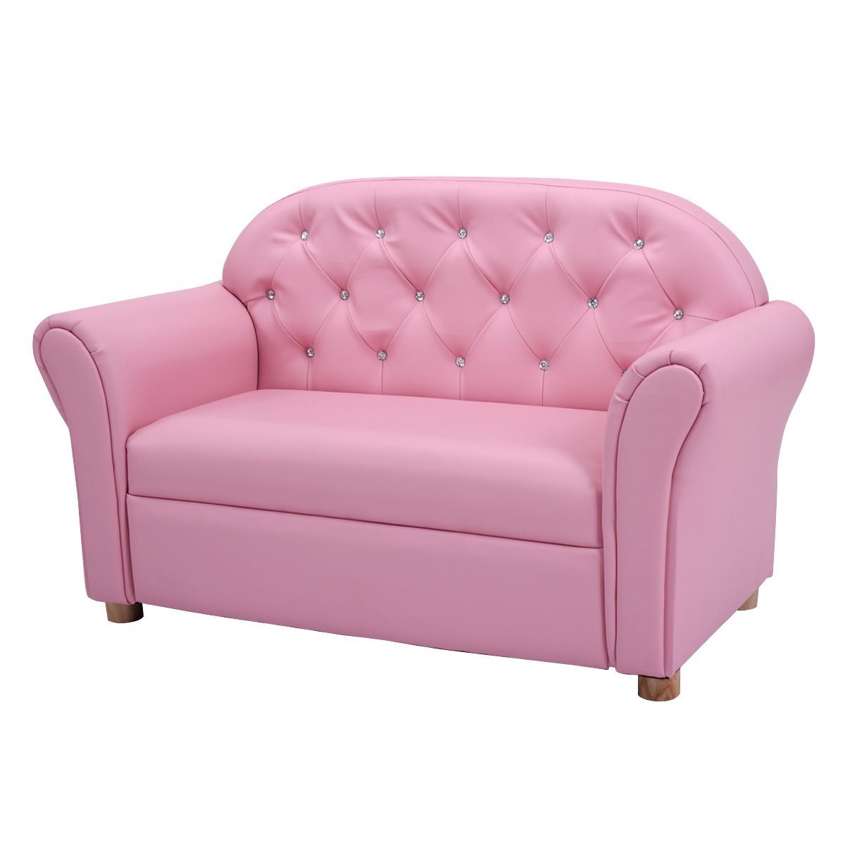 Armrest Sofa Chair with PVC Leather for Children