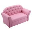 Armrest Sofa Chair with PVC Leather for Children