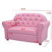 Armrest Sofa Chair with PVC Leather for Children