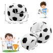 Football Shaped Children Leisure Armchair and Ottoman Combination