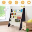 Children's Bookshelf with 4 Storage Compartments