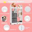 Kids Armoire Dresser with Mirror for Kids Room