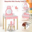 Makeup Vanity Dressing Table Set for Children