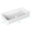 Bathroom Vessel Sink with Pop-up Drain