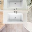 Bathroom Vessel Sink with Pop-up Drain