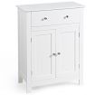 Cabinet with Drawer and Adjustable Shelf for Bathroom/Living Room