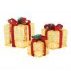 3 PCS Christmas Lights Gift Box Set Set 48 LED Decorations Jingle Jollys