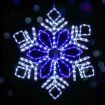 0.82M Christmas Lights 304 LED Snow Motif Light Decorations Jingle Jollys